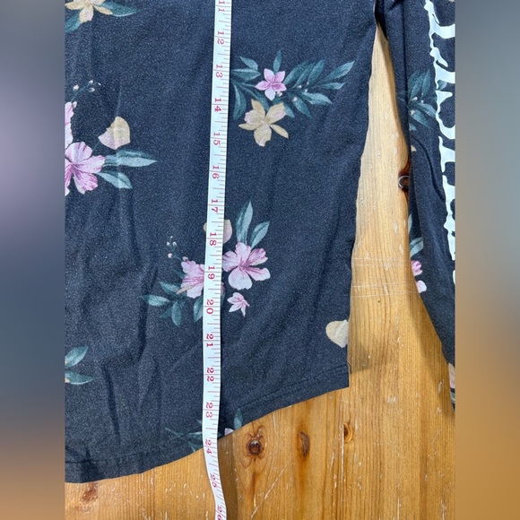 Hollister Floral Long Sleeve Shirt Mens/Womans - Picture 3 of 5